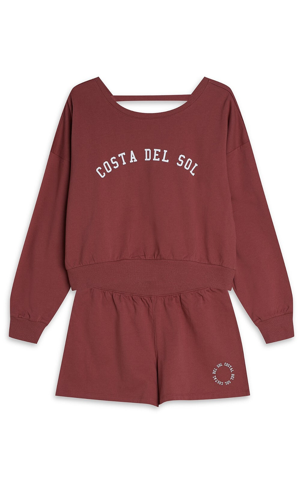 3-Piżama Henderson Ladies 42772 Nimes dł/r S-XL maroon-3