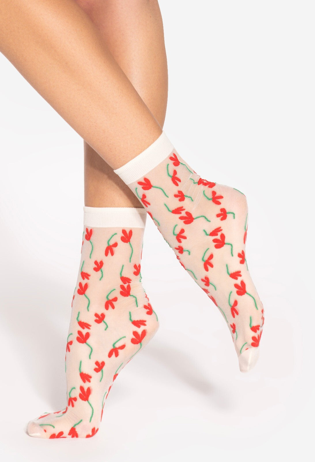 1-Skarpetki Gatta Spring Vibes wz.01 15 den natural-red-1