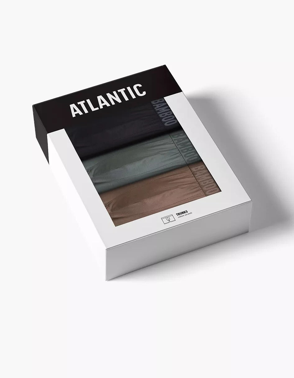 3-Bokserki Atlantic 3MH-215 Bamboo A'3 S-2XL granatowy-niebieski-grafitowy-3