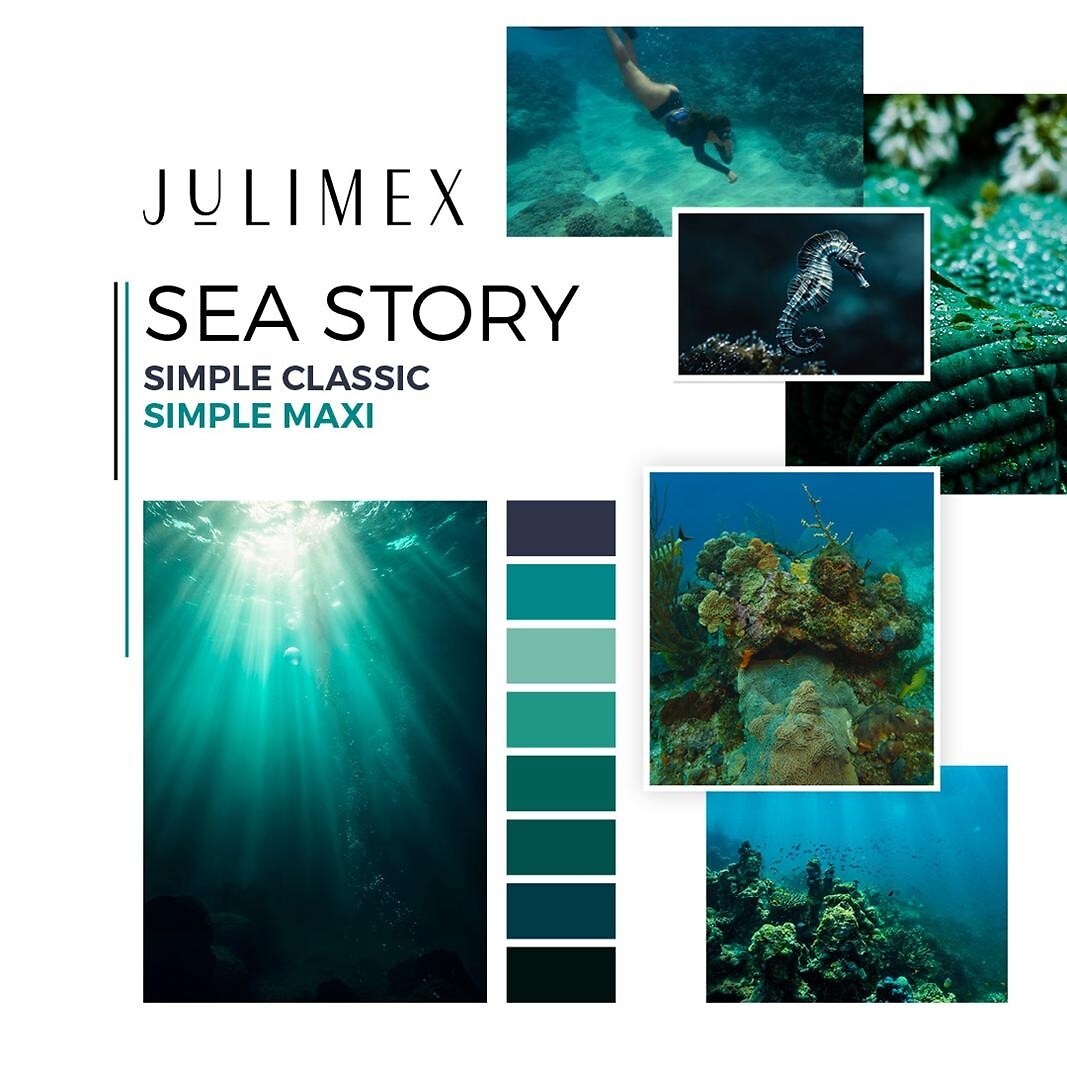 6-Figi Julimex Sea Story Simple Classic S-XL zielony-granatowy-6