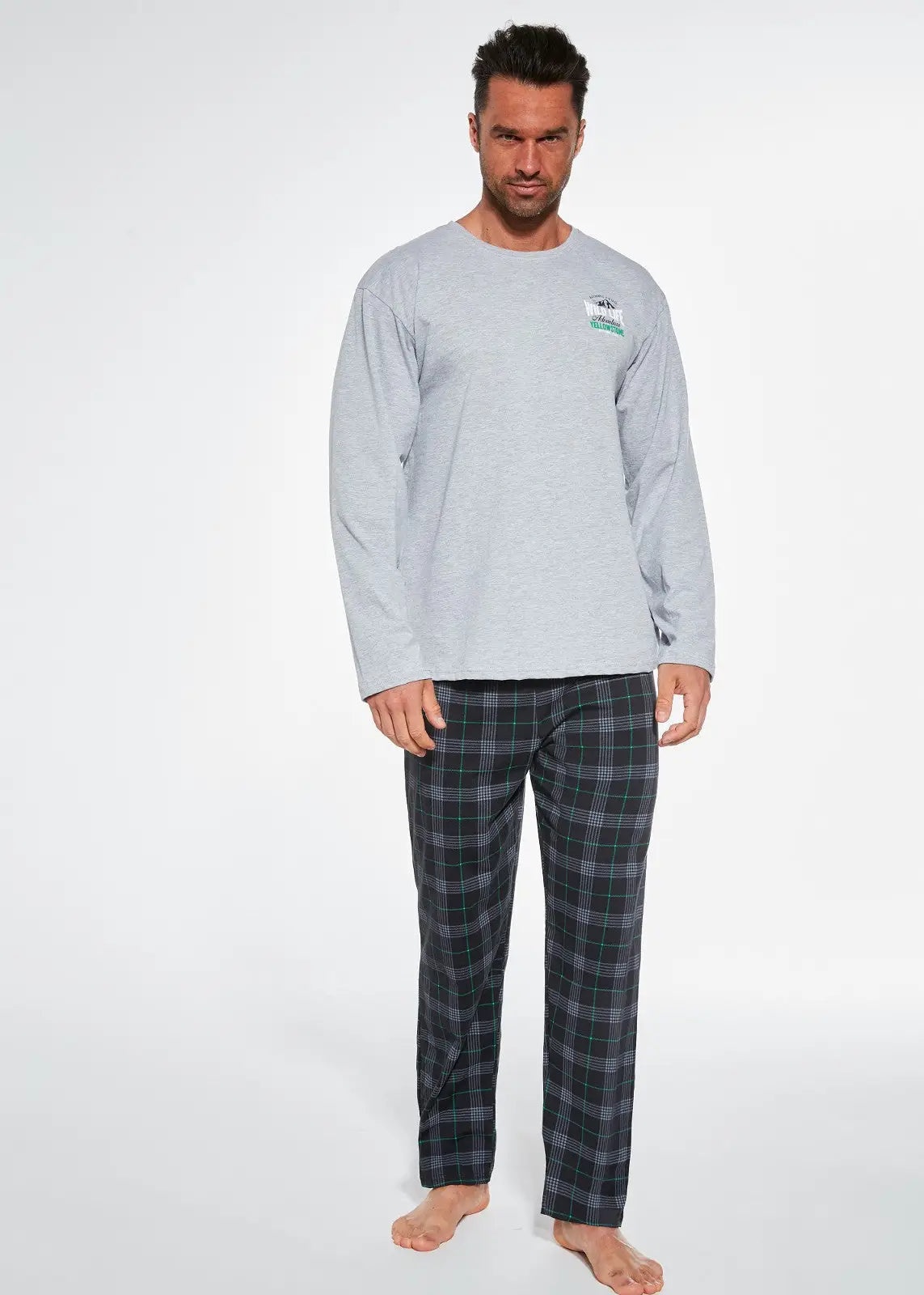 Pigiama Uomo in Cotone - cotone elasticizzato - EVERGREEN - Adventure - 124/243 - Lullaby Lingerie