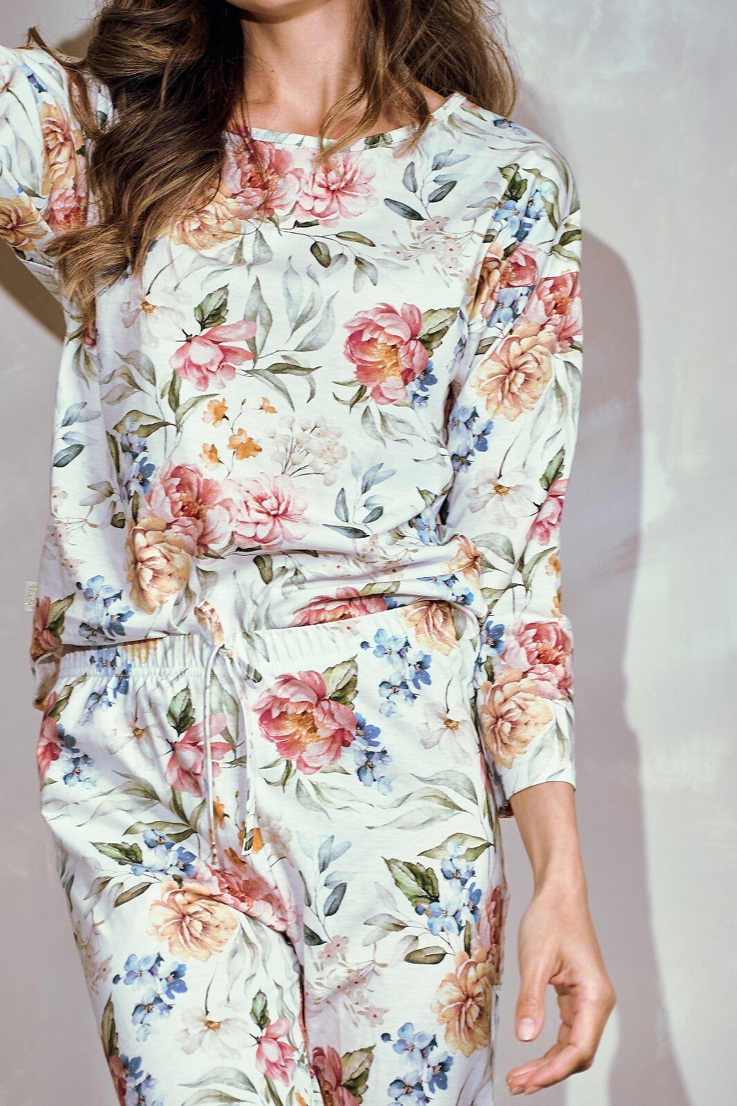 Pigiama da donna in puro cotone - Adelaide - Lullaby Lingerie