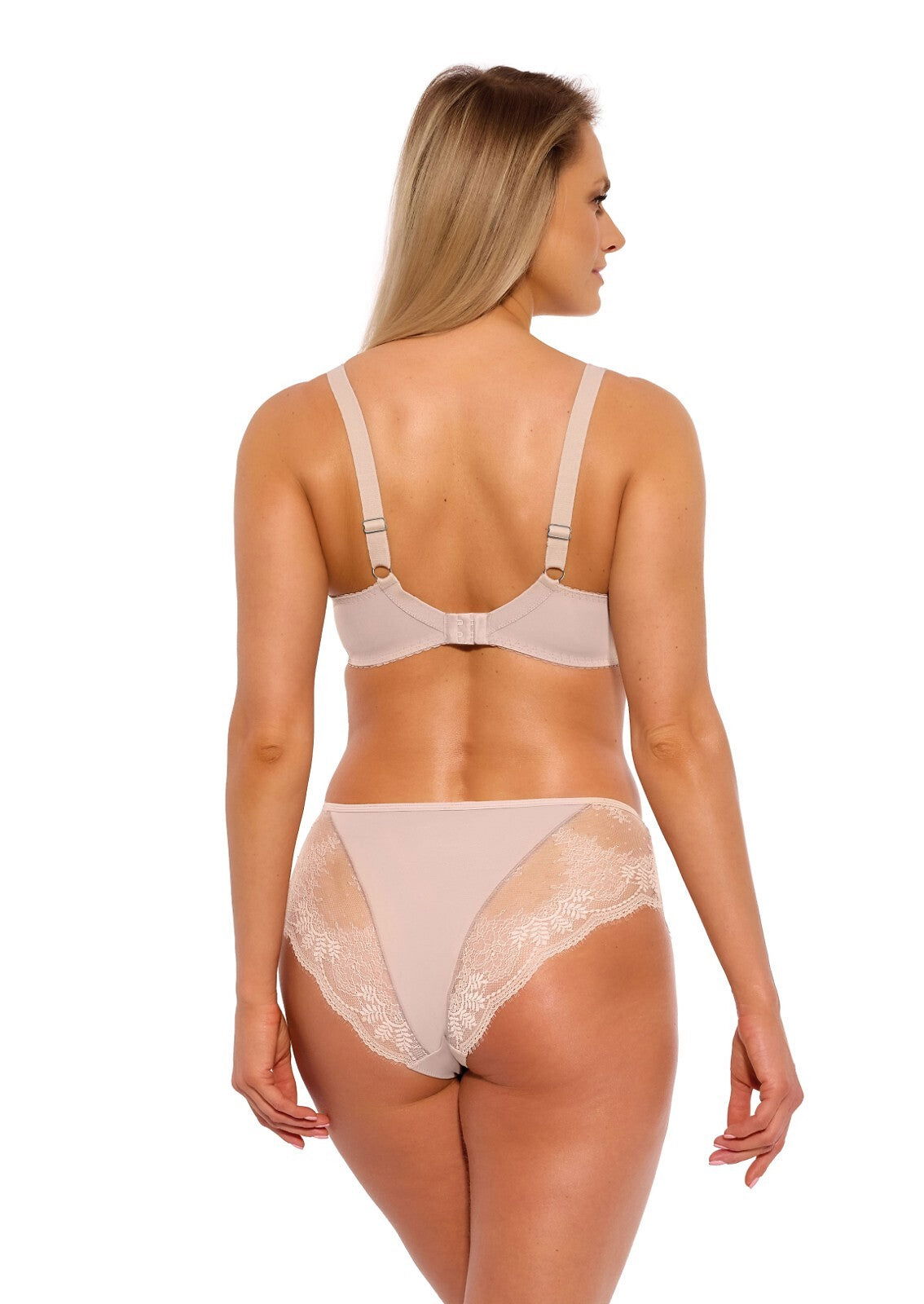 Reggiseno Semi Soft in Pizzo con Ferretto - Elin Camilla - Rosa - Lullaby Lingerie