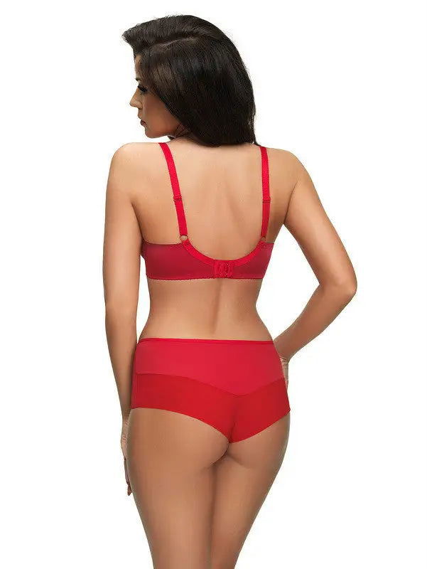 Reggiseno con ferretto non imbottito - Paradise - Rosso - K496 - lullabylingerie.com - Lullaby Lingerie
