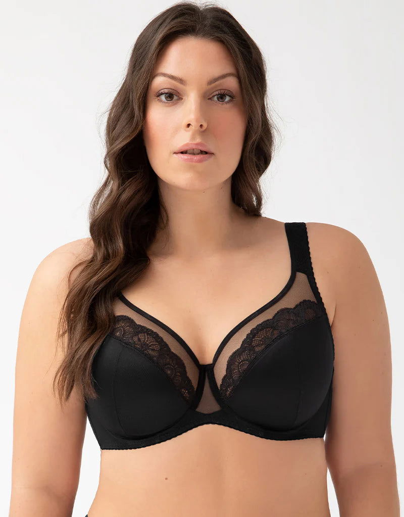 Reggiseno morbido con ferretto - Luisse - Nero - Lullaby Lingerie