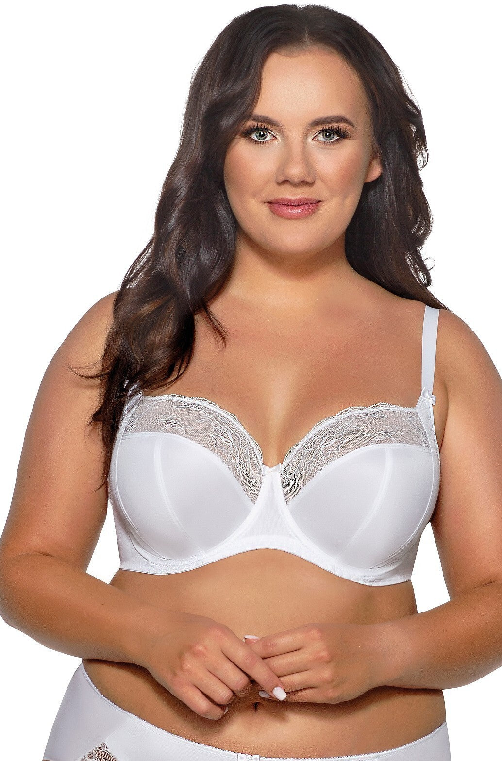 Reggiseno non imbottito con ferretto - Azalea - Bianco - 2111 - Lullaby Lingerie
