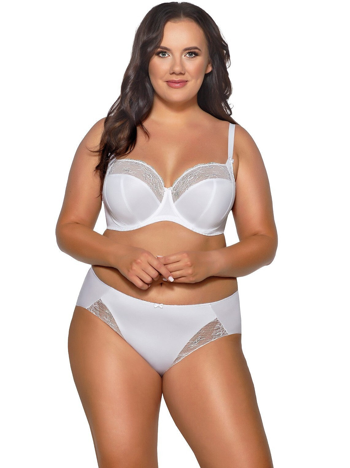 Reggiseno non imbottito con ferretto - Azalea - Bianco - 2111 - Lullaby Lingerie