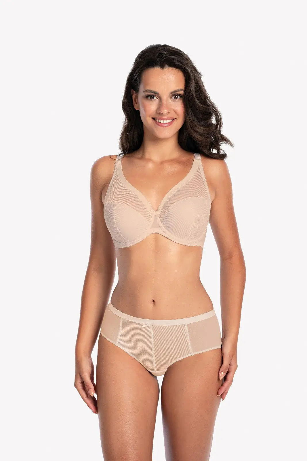 Reggiseno semi-soft con ferretto - Sonia - Beige - Lullaby Lingerie