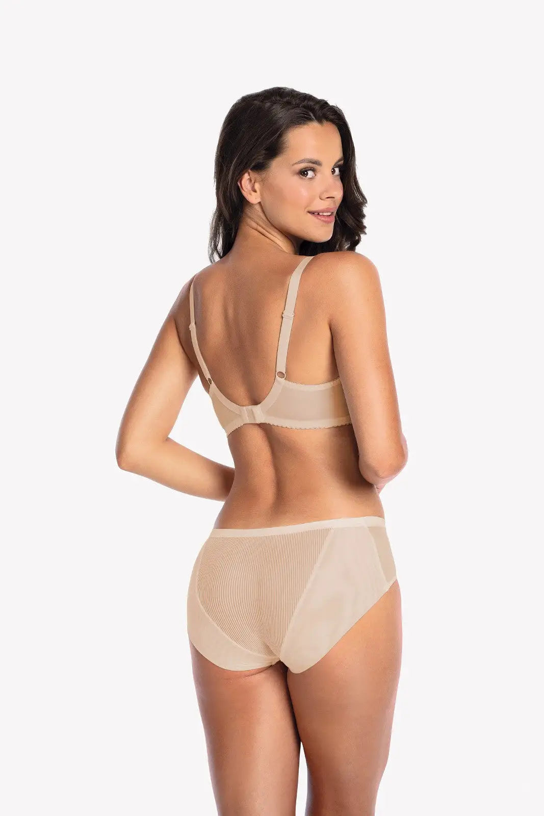 Reggiseno semi-soft con ferretto - Sonia - Beige - Lullaby Lingerie