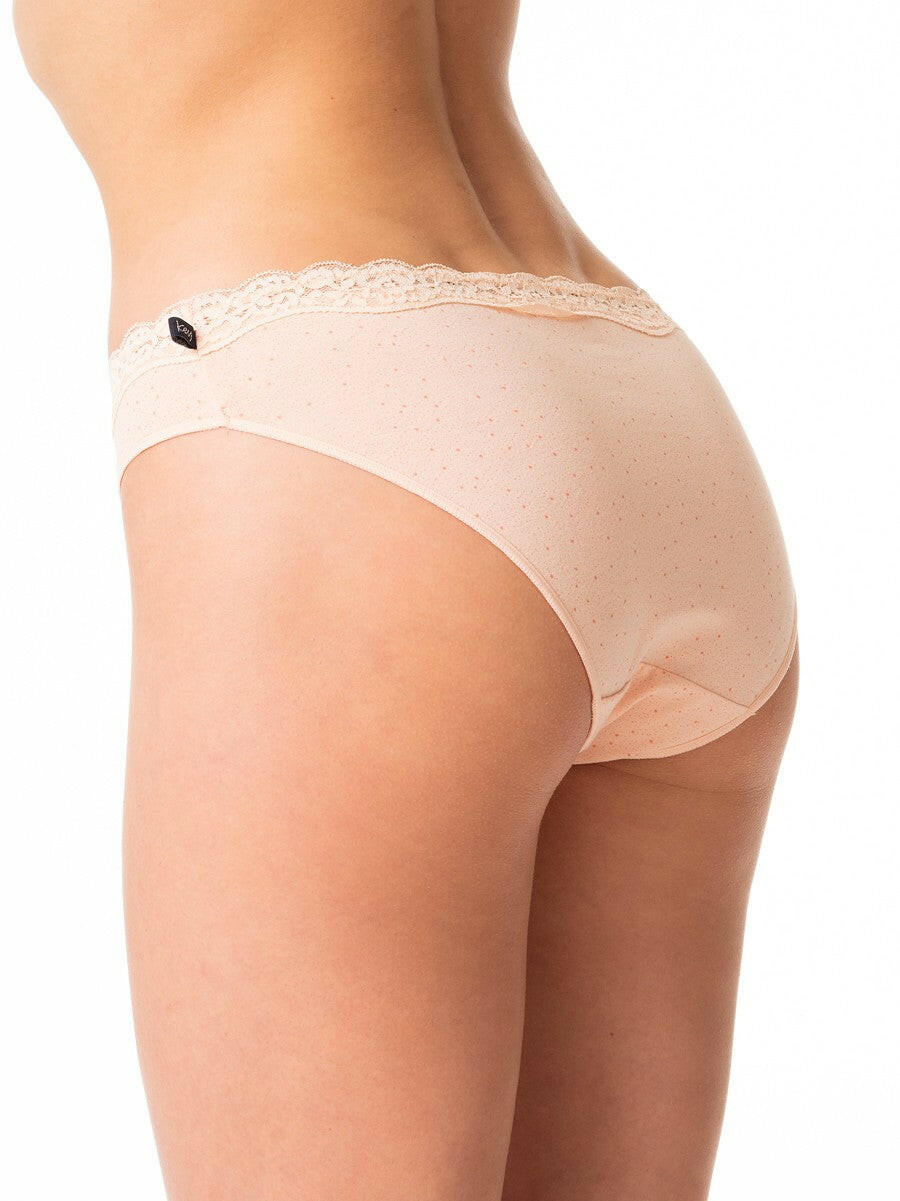 Slip donna in cotone elasticizzato di alta qualità - LPR 628 - Confezione da 2 Pezzi - Lullaby Lingerie