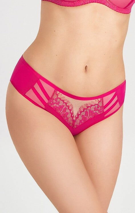 Slip donna vita alta - Paradise - Amaranto - K498/1 - Lullaby Lingerie