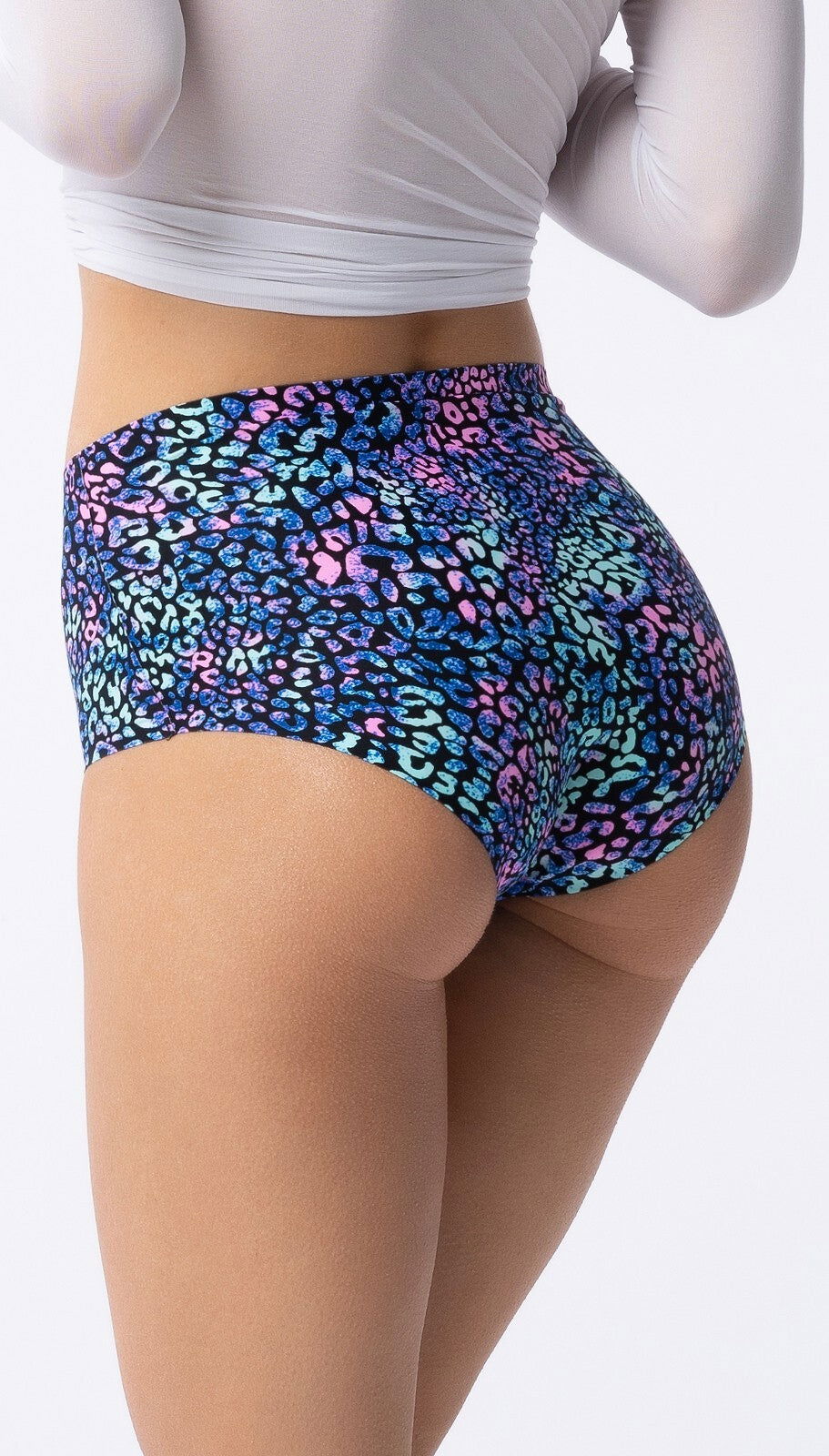 Slip donna vita alta taglio laser ultra piatto - Simple Maxi Illusion - Lullaby Lingerie