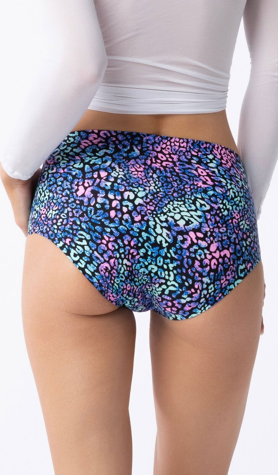 Slip donna vita alta taglio laser ultra piatto - Simple Maxi Illusion - Lullaby Lingerie