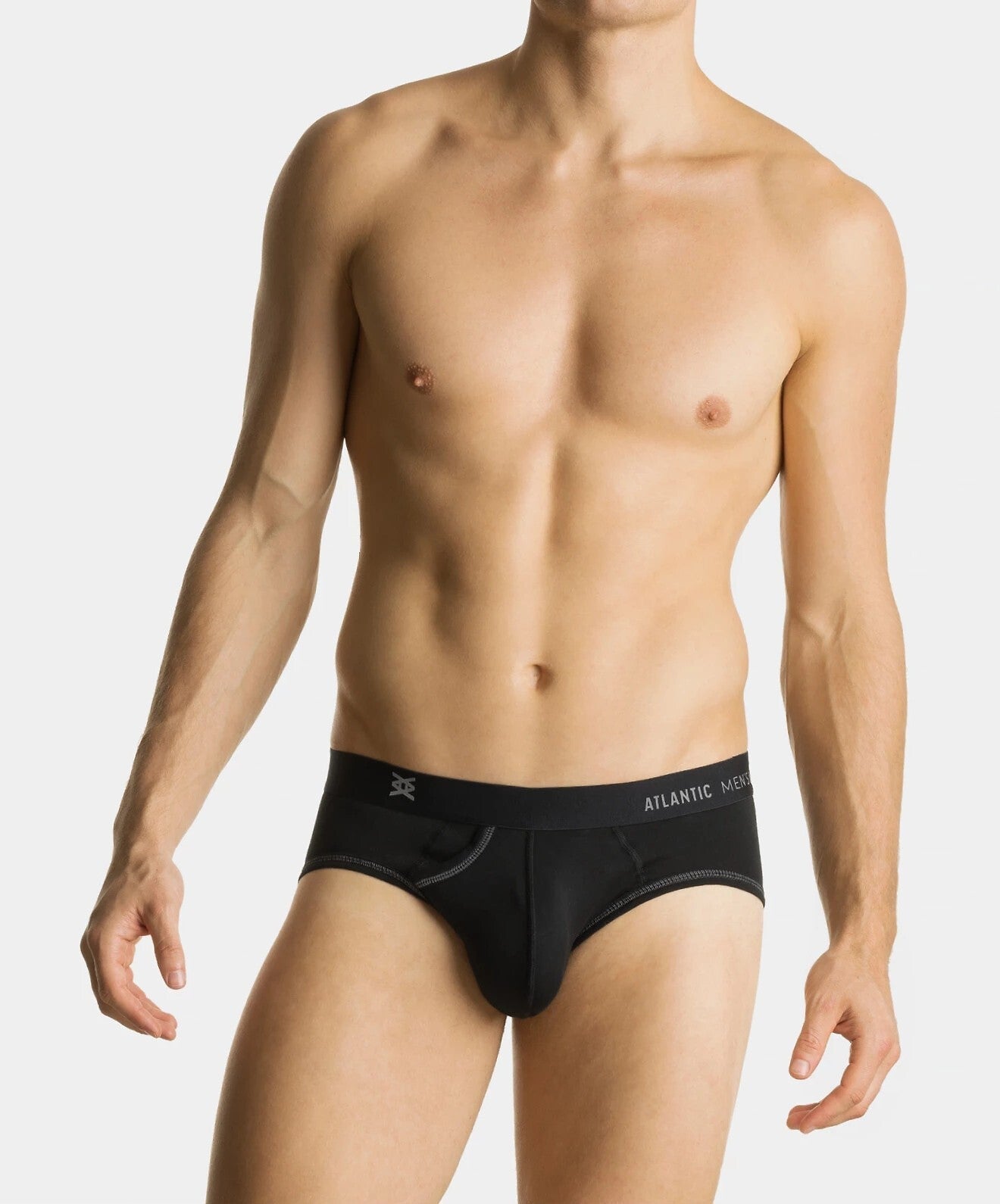 Slip uomo in cotone elasticizzato - MP-162 - Grigio - Lullaby Lingerie