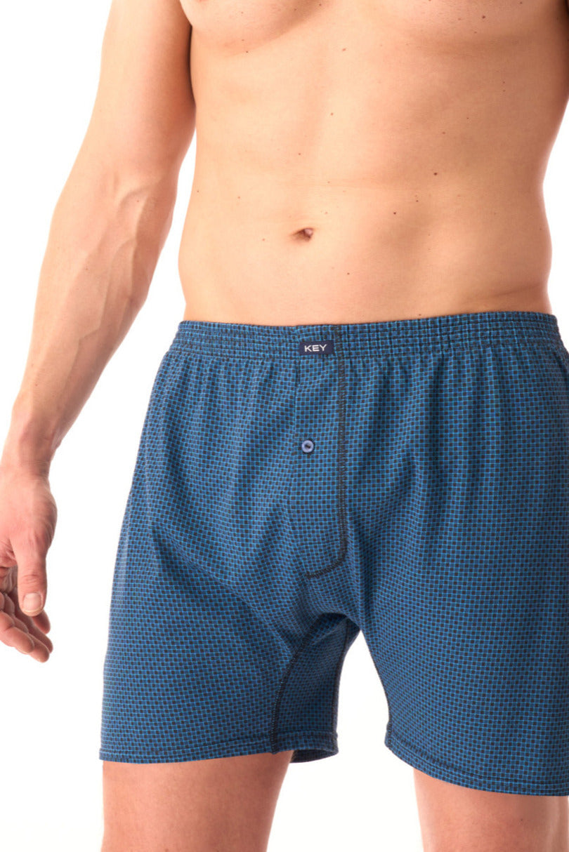 Boxer uomo in cotone a quadretti mxc 946