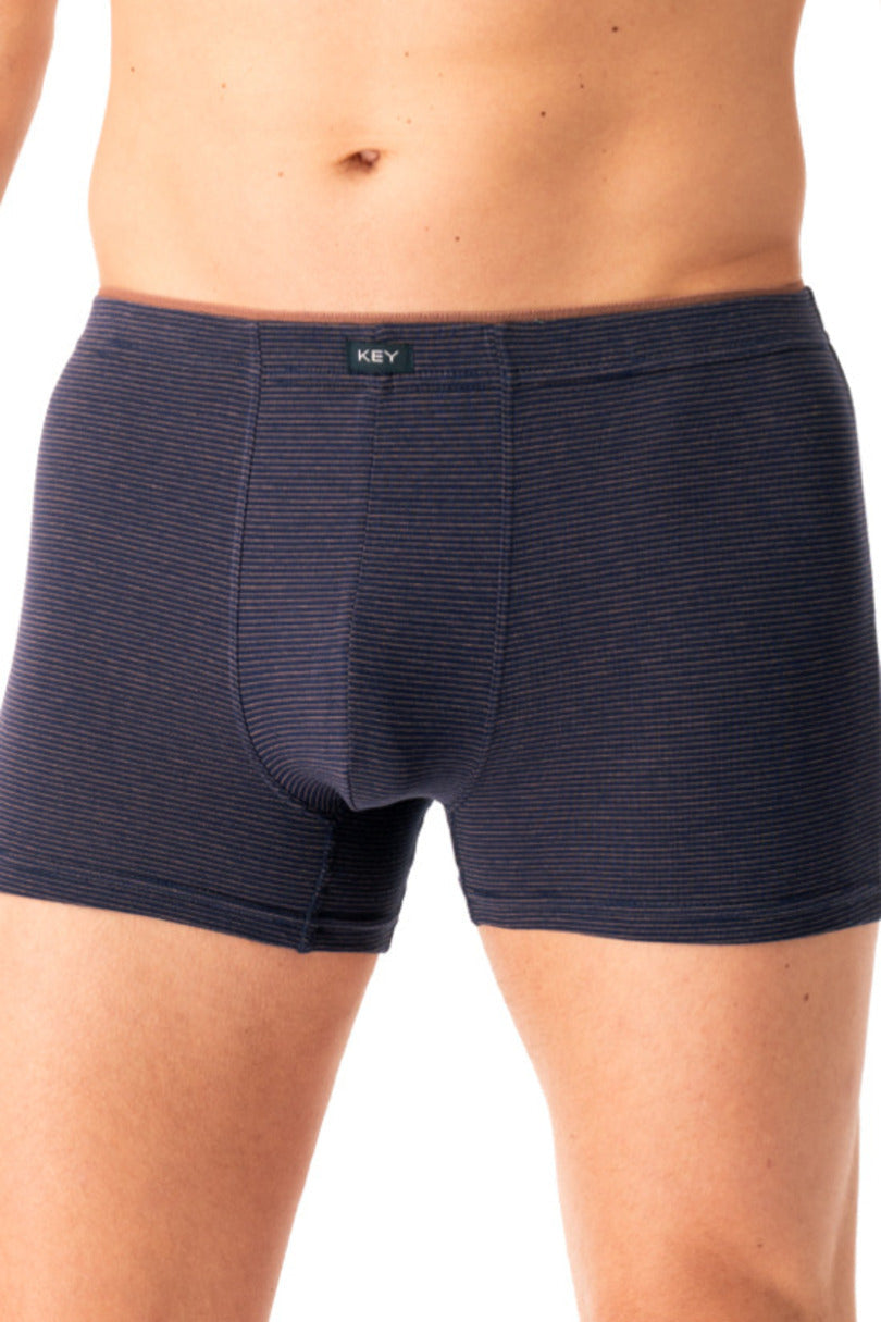 Boxer uomo in cotone a righe sottili mxh 358