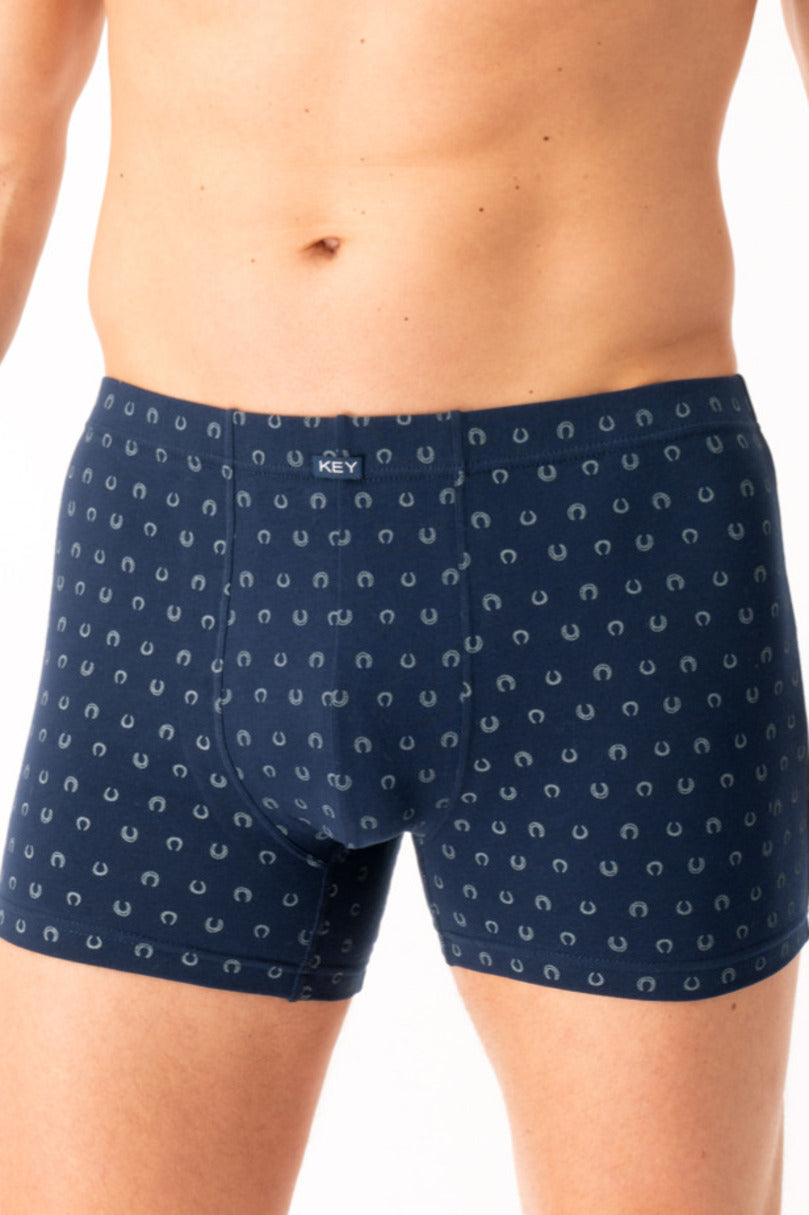 Boxer uomo in cotone elasticizzato a fantasia mxh 612