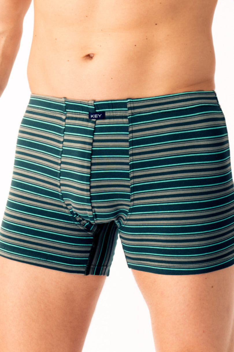 Boxer uomo in cotone elasticizzato a righe mxh 315