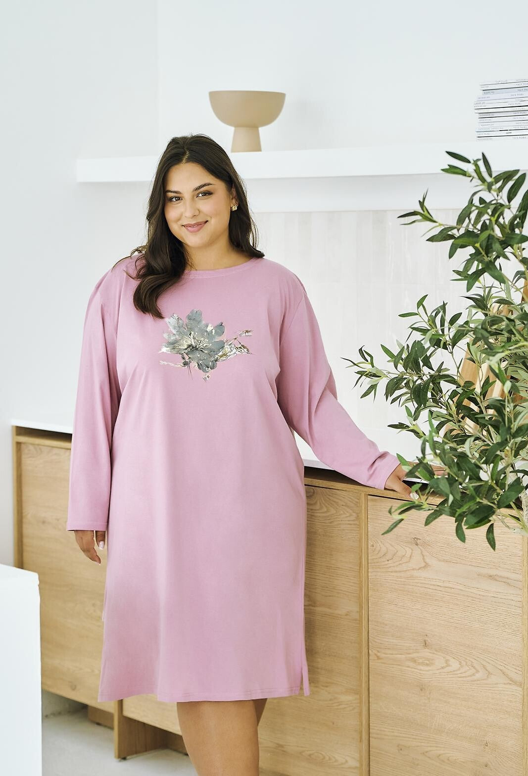 Camicia da notte in 100% cotone - patricia