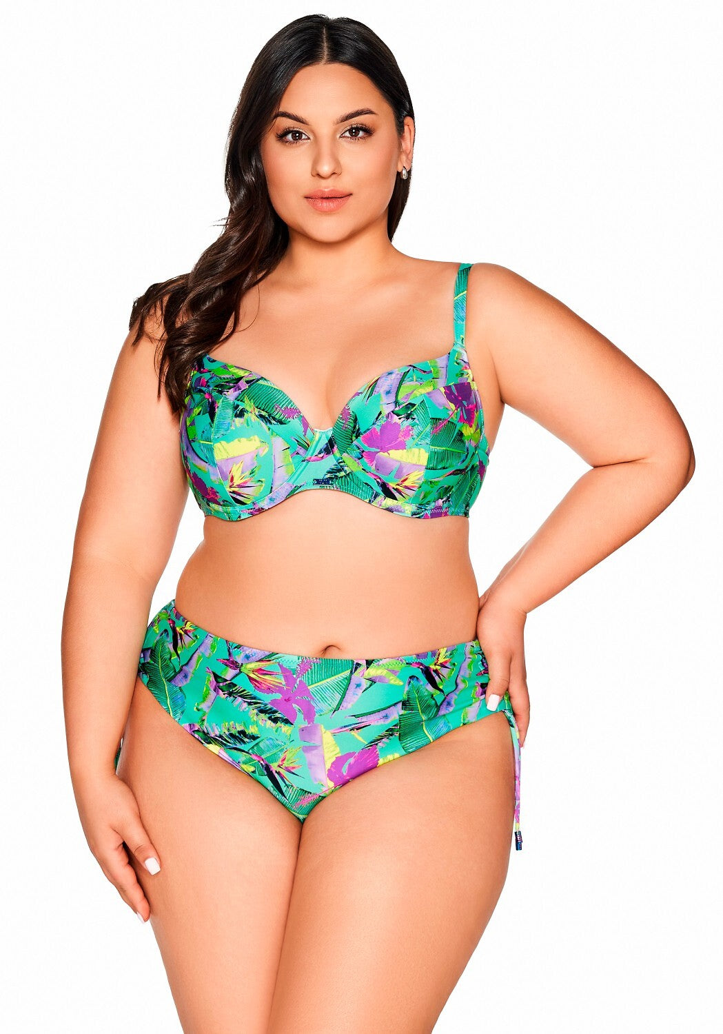 Slip bikini - vibrant green