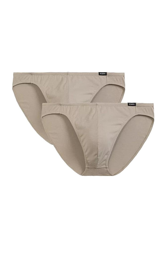 Slip da uomo dal taglio basso 2bmp 014 pack da 2 pezzi