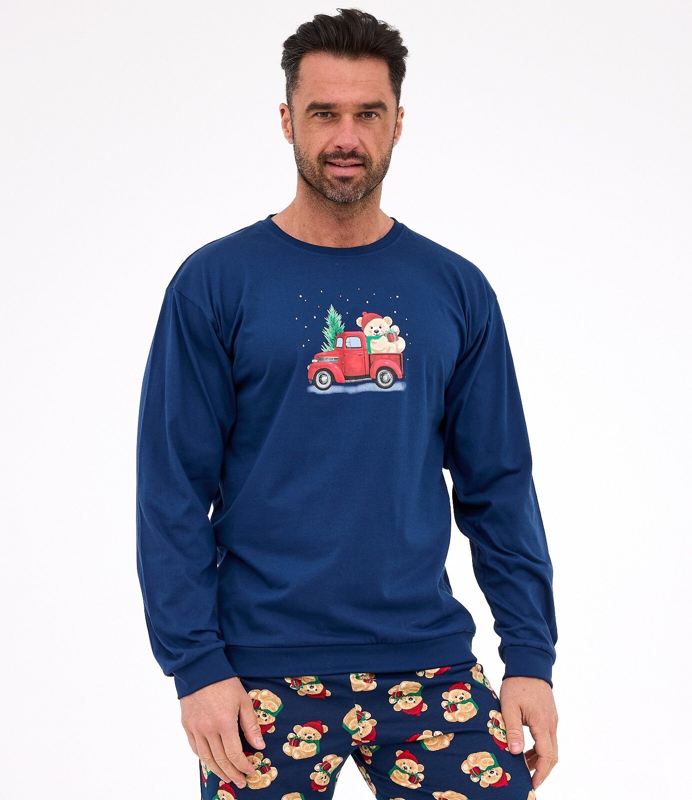 Teddy christmas | pigiama uomo – collezione natale