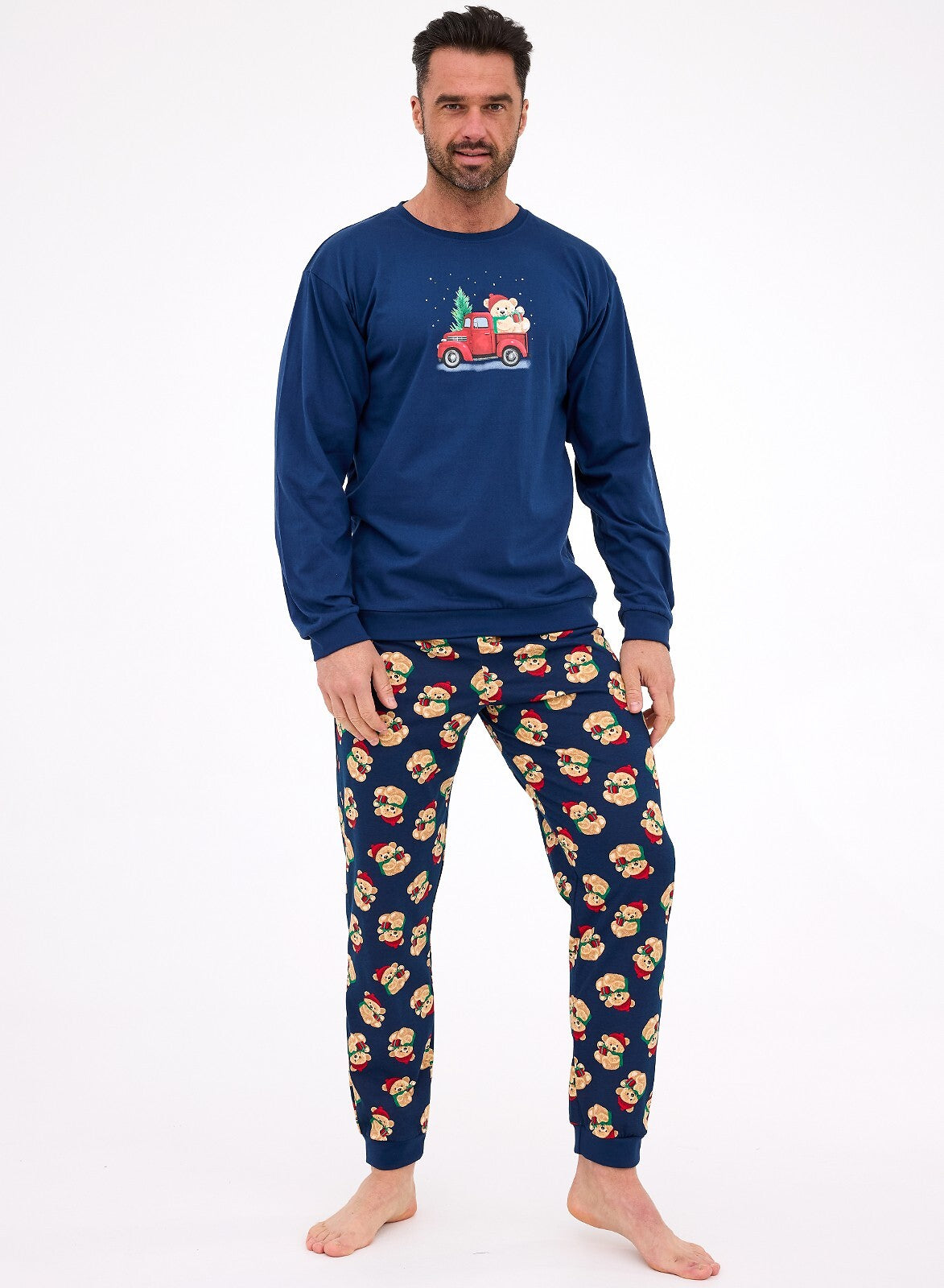 Teddy christmas | pigiama uomo – collezione natale