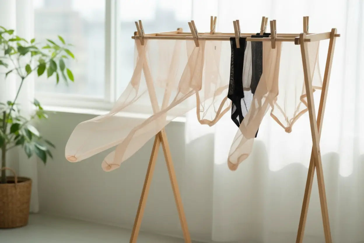 Come lavare e conservare i collant sottili per evitare