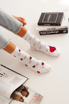 0200.106 - calza donna corta in cotone elasticizzato