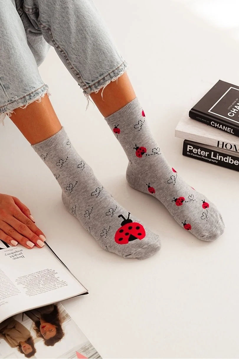 0200.106 - calza donna corta in cotone elasticizzato