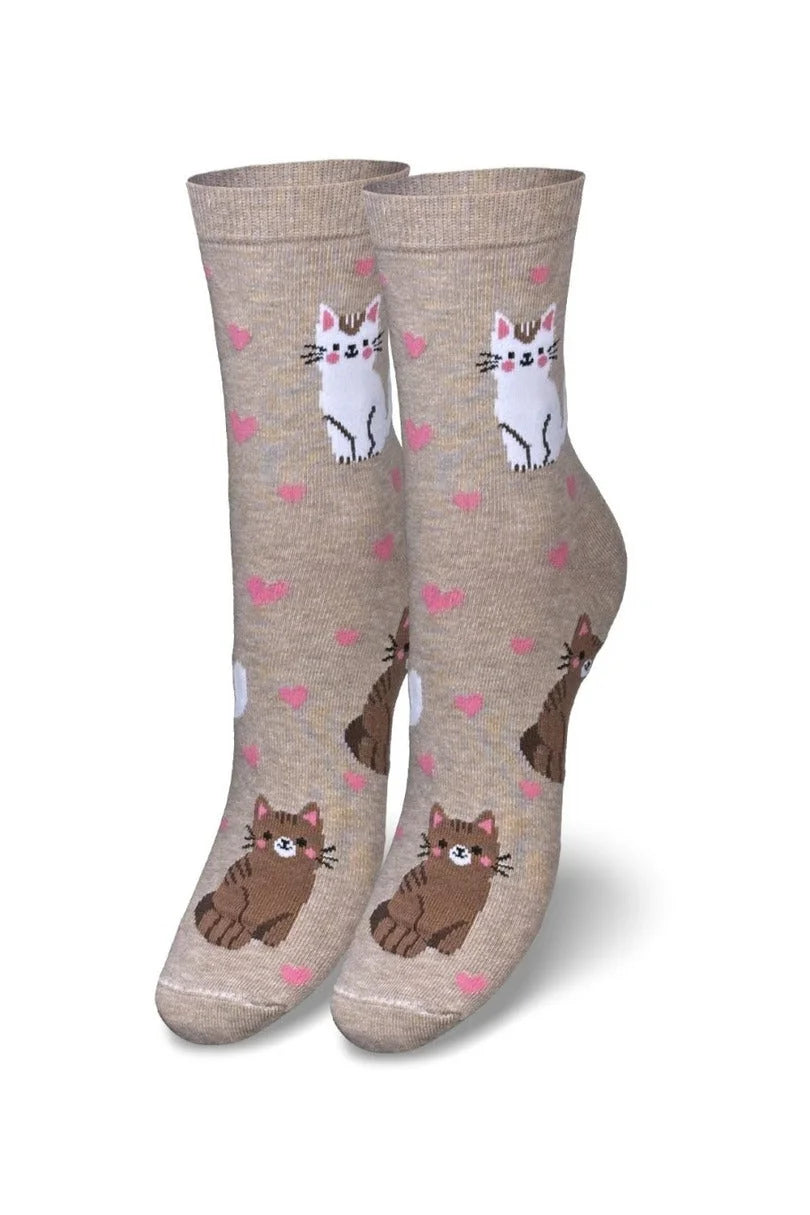 0200.136 - calza donna corta in cotone elasticizzato