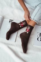 0200.144 - calza corta donna in cotone elasticizzato