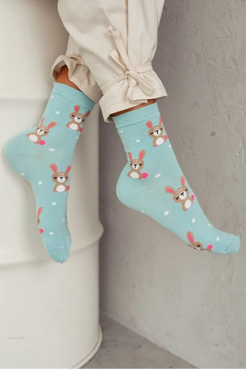 0200.158 - calza donna corta in cotone elasticizzato