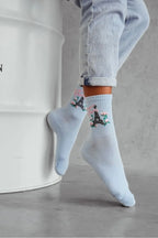 0200.166 - calza donna corta in cotone elasticizzato