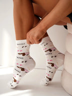 0200.243 - calza donna corta in cotone elasticizzato