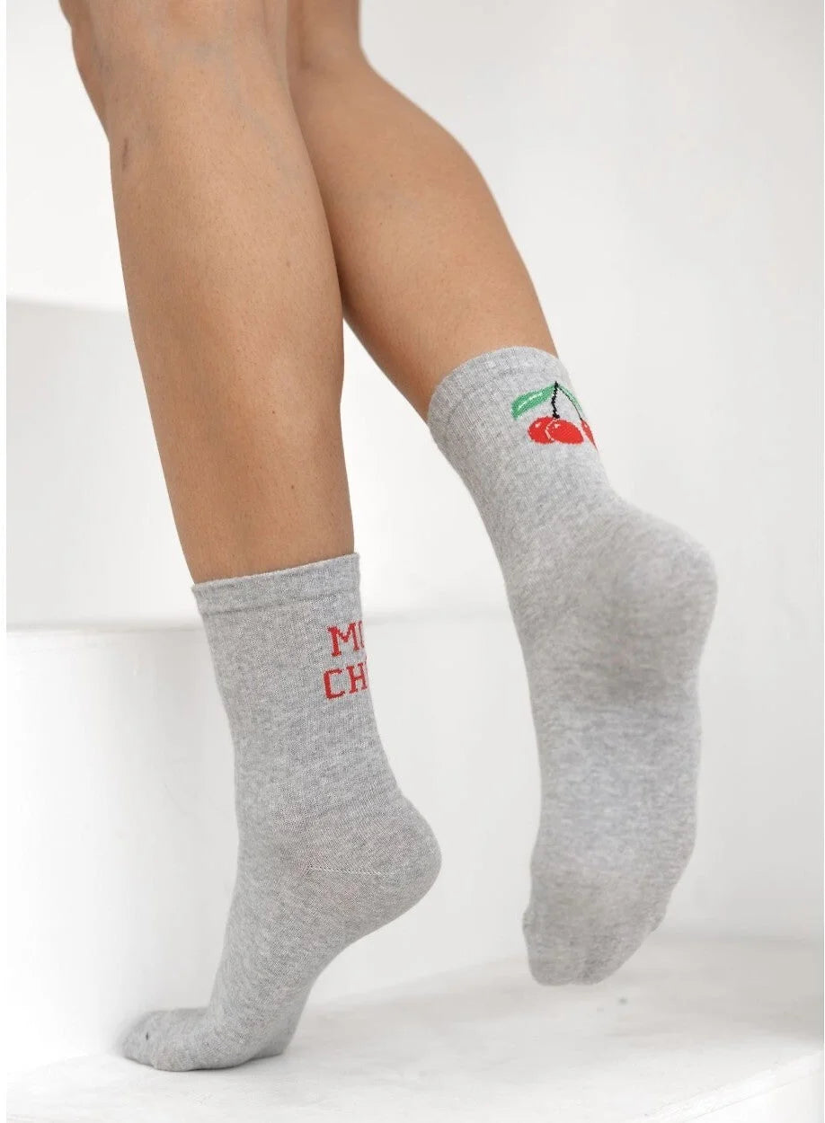 0200.246 - calza donna corta in cotone elasticizzato - mon