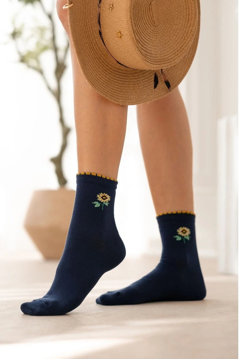 0200.247 - calza donna corta in cotone elasticizzato