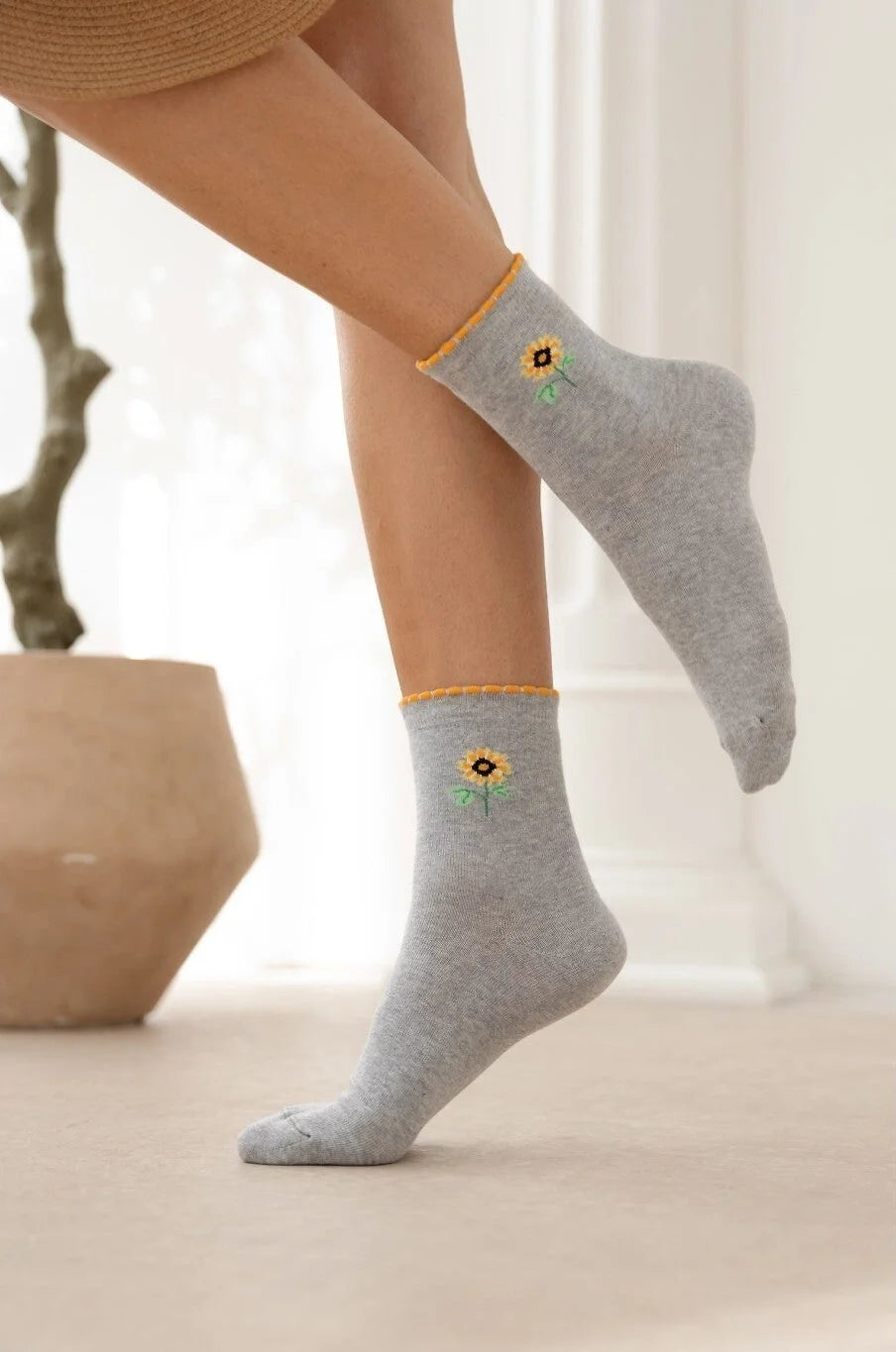 0200.247 - calza donna corta in cotone elasticizzato