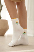 0200.247 - calza donna corta in cotone elasticizzato