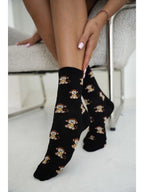 0200.252 - calza donna corta in cotone elasticizzato