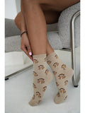 0200.252 - calza donna corta in cotone elasticizzato