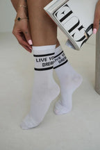 0200.261 - calza donna corta in cotone elasticizzato - live