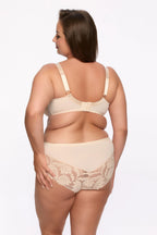 1134 - keto - reggiseno semi-soft maxi con ferretto - beige