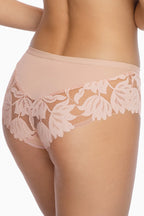 1134 - keto - slip classici da donna in microfibra e pizzo