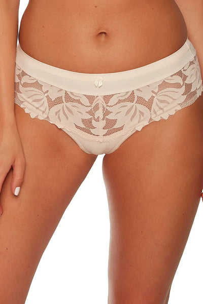 1135 - nike - slip brasiliano da donna in pizzo - beige
