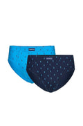 1440 - slip da uomo in cotone fantasia con elastico