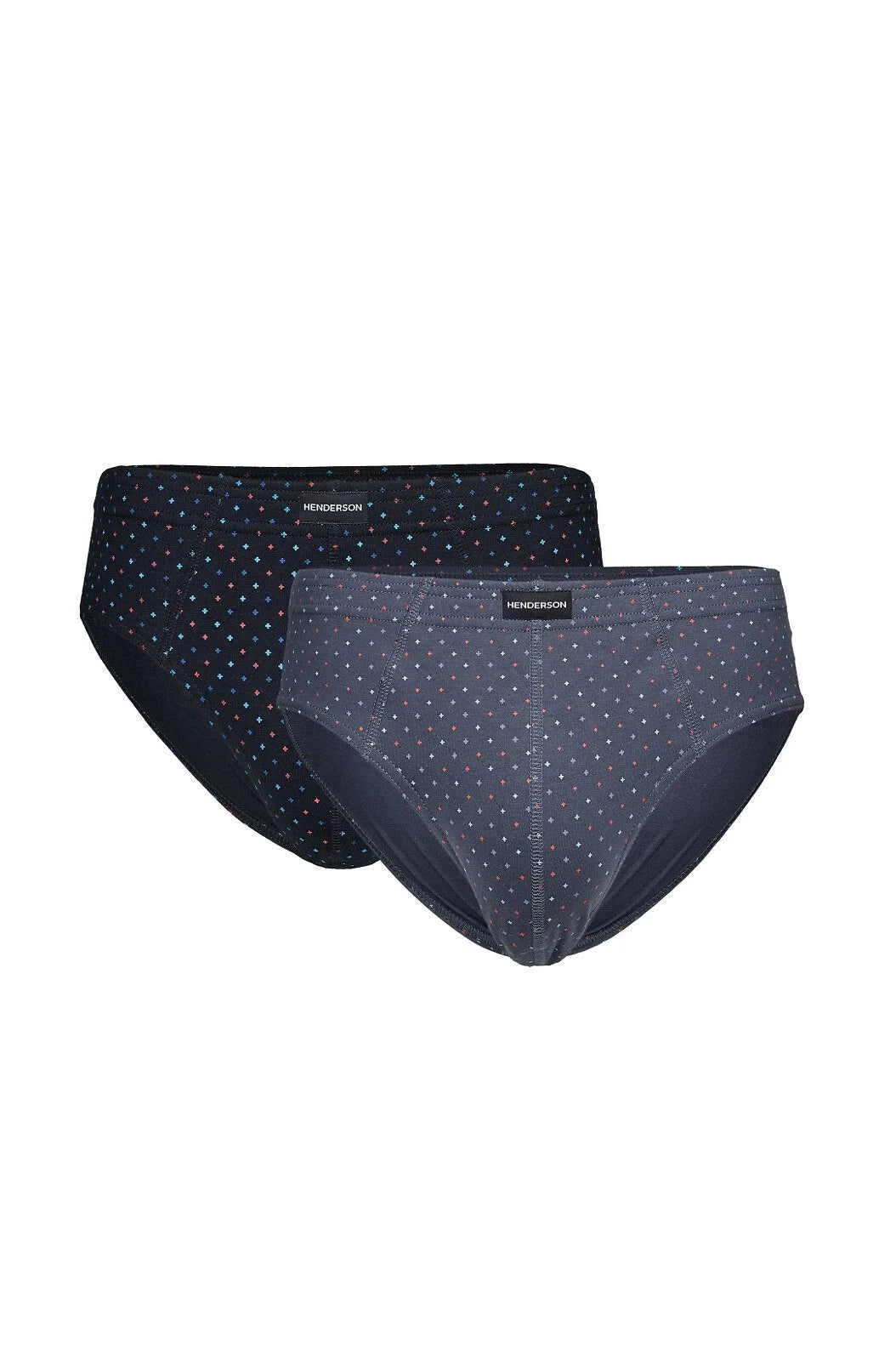1440 - slip da uomo in cotone fantasia con elastico
