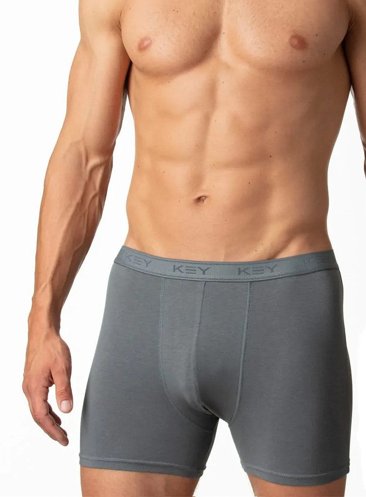 2-Bokserki Key MXM 019 M-2XL granatowy-2