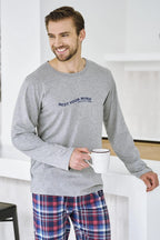 3478 - franco - pigiama uomo – comfort classico e stile