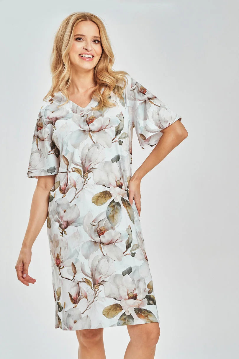 3534 - afrodyte - camicia da notte donna in cotone